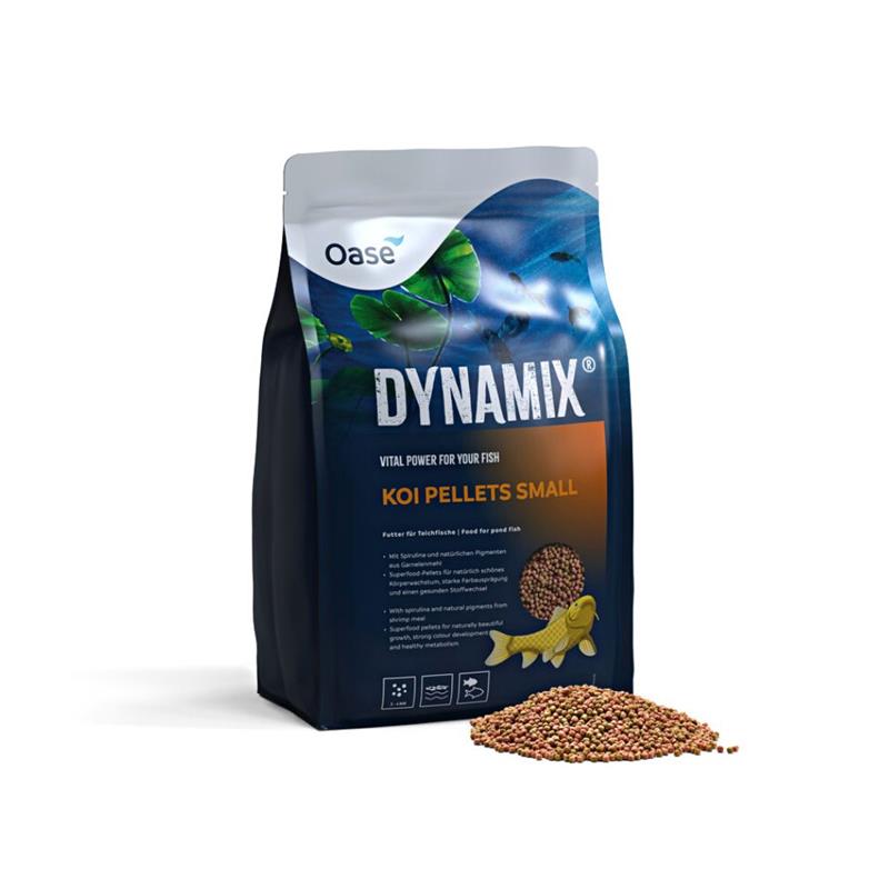 Hrana crapi Koi Oase Dynamix Koi Pellet small 8 litri - imagine 3